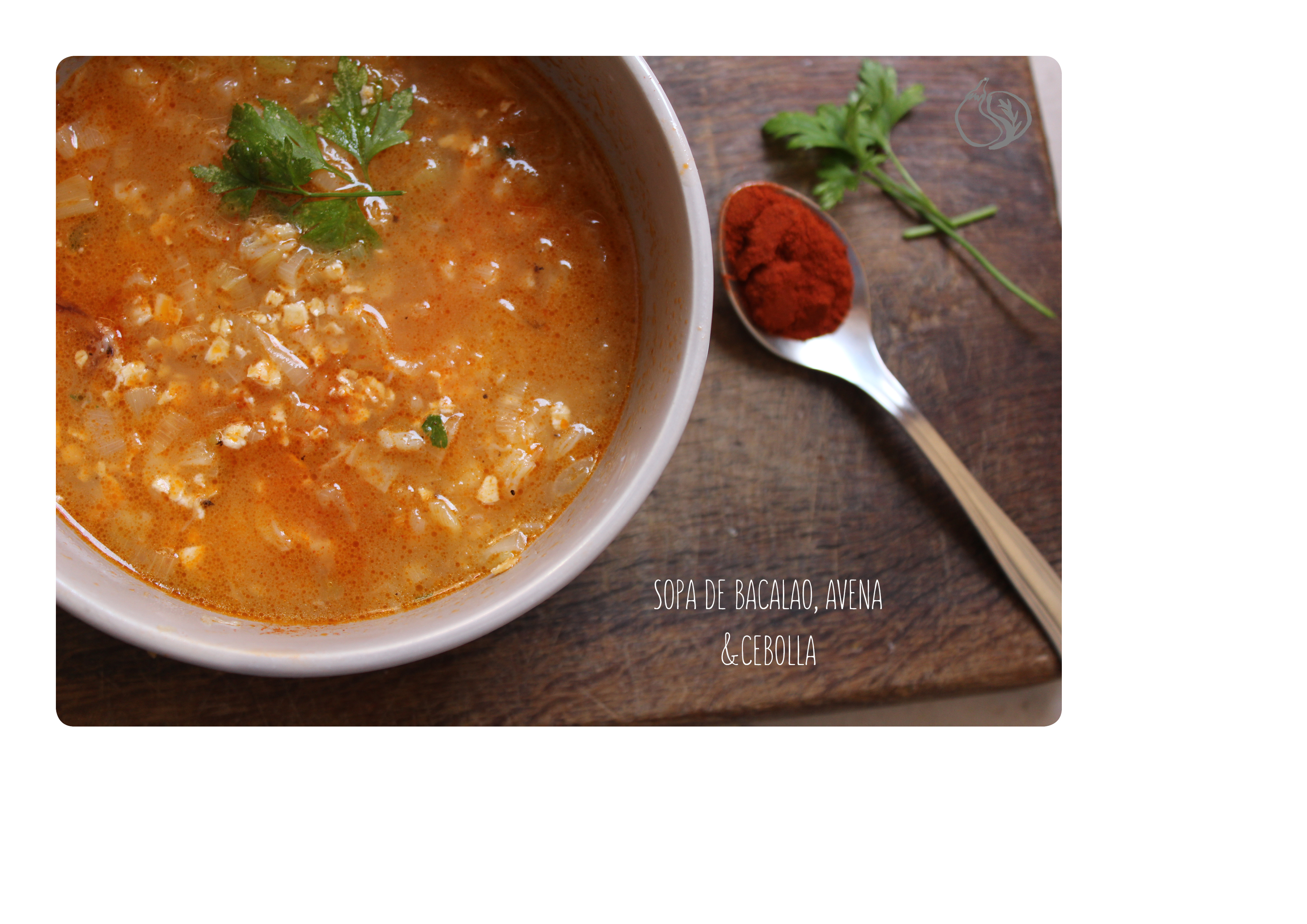 sopa de bacalao