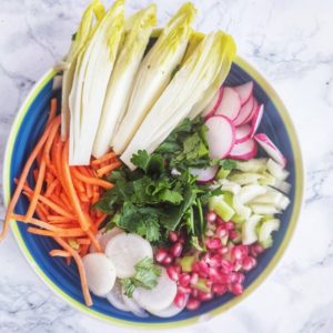 Plato de verduras